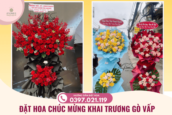 Shop hoa tươi quận Gò Vấp